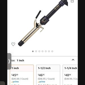 Hot tools 1 inch curling wand